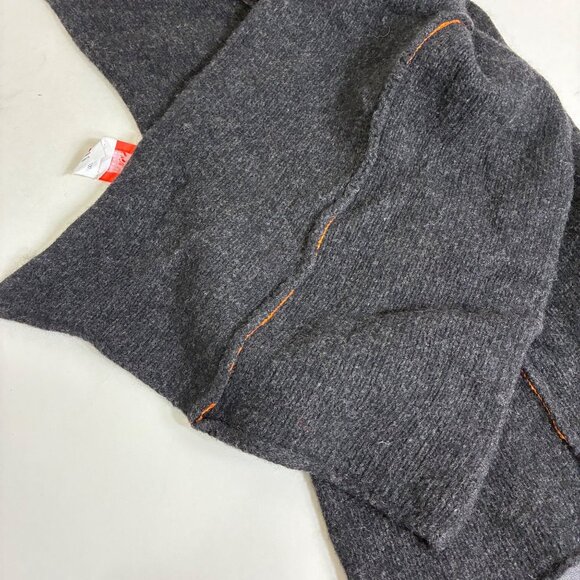 VTG Y2K BOSS Hugo Boss 100% Virgin Wool Old Money Rectangle Scarf - Picture 4 of 8